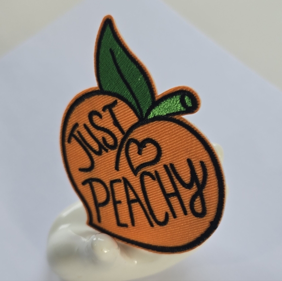 🍑 Just Peachy Iron-On Patch - Picture 6 of 12